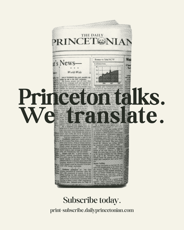 Daily Princetonian Print 1